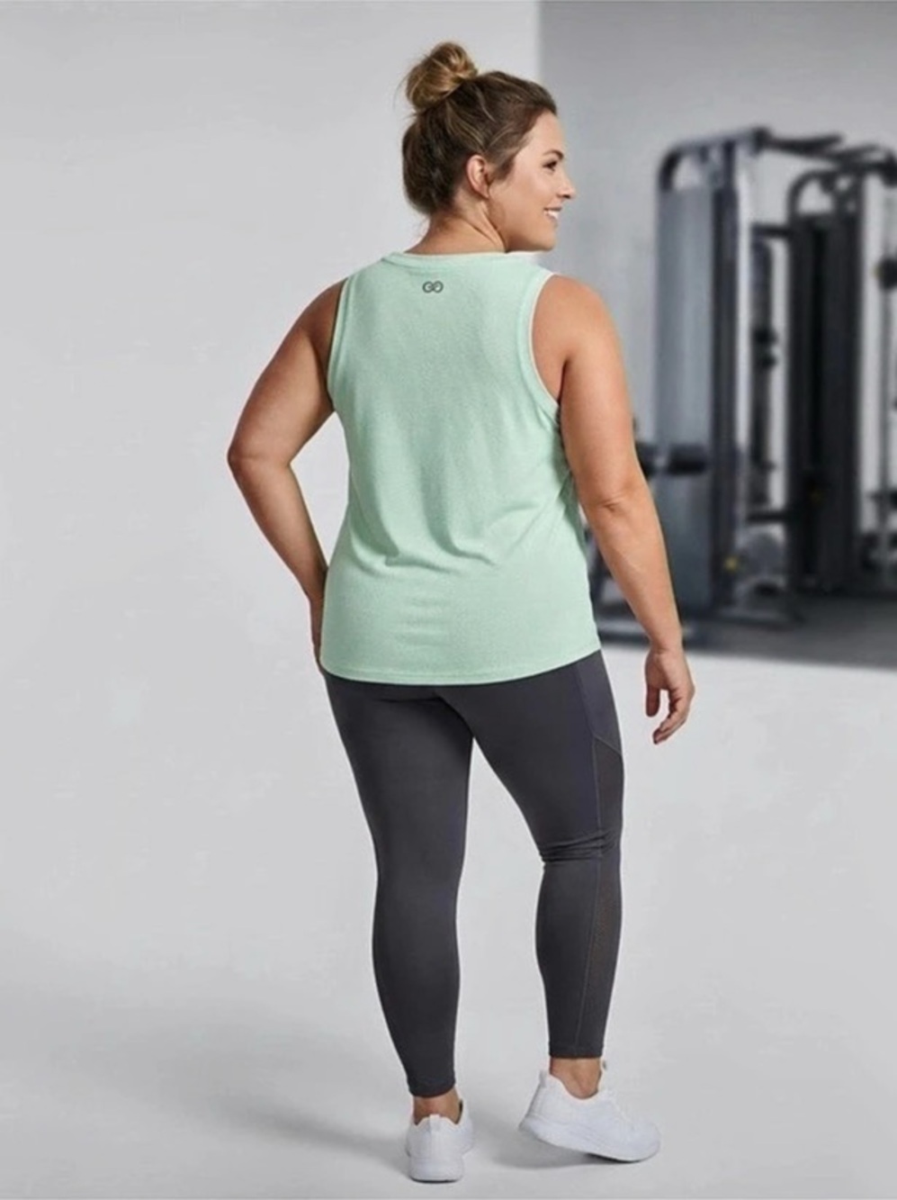 Calia Women's Sleeveless Athletic Top in Green Size XXL Like New
